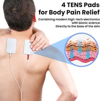 Creliver 300H Vérkeringés Stimulátor - EMS és TENS Lábmasszírozó Neuropátia és Fájdalomcsillapítás, Izomterápia, LCD Kijelző, 25 Mód, Távvez 11