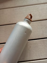 Hliníková fľaša SIGG Traveller MyPlanet, strieborná, 1 l – použitý stav (stav: pozri 2. obrázok) 3