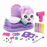 Canal Toys Airbrush Plush Hair'iffic frizerski set — neispravan, djelomično radi: neispravna pumpa za pranje kose (stanje: vidi 2. sliku) 1