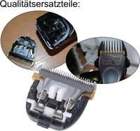 Poweka Vágófej Hajvágóhoz - X-alakú Titán Bevonatú Penge ER1611 ER1512 ER-GP80 ER1511 ER1510 Modellekhez Kompatibilis Cserefej 4