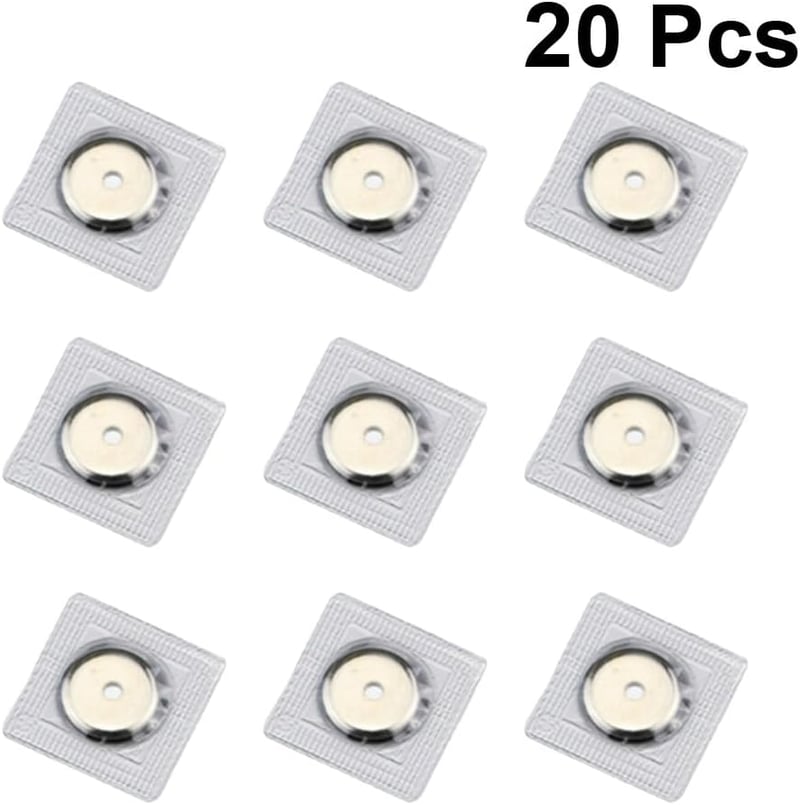 SUPVOX 20db Láthatatlan Mágneses Patentgomb Kézműves Kellék (21mm)