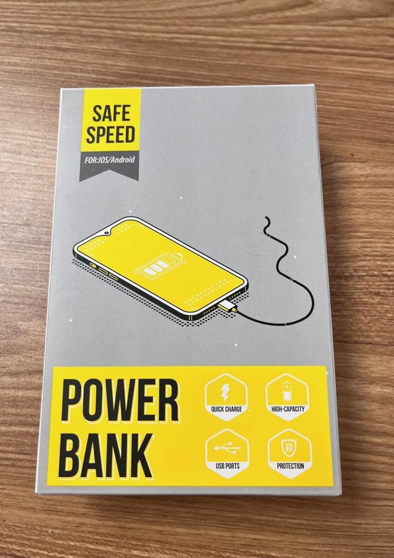 Snomh 27000mAh Powerbank - 22.5W Gyorstöltő 4 Portos LED Kijelzővel