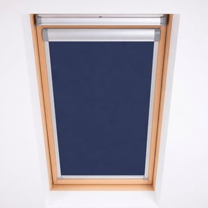 Rulou opac pentru fereastră de mansardă Bloc Blinds tip Velux — defect, pentru piese: arc slăbit, nu se retrage complet (stare: vezi a 2-a poză)