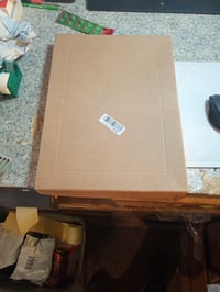 Cutie de carton cu capac Falken PureBox Nature, DIN A3, 40 mm, maro, cutie de depozitare – urme de îndepărtare a adezivului (stare: vezi a 2-a imagine) 2