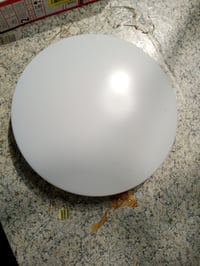 Stropné LED svietidlo EGLO Pogliola, Ø 26 cm — chybné, na náhradné diely: nedostatočné napájanie, slabé blikanie (stav: pozri 2. obrázok) 3