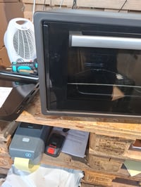 Girmi FE37 Grancotto električna pećnica s ventilatorom 37L — neispravna, djelomično radi: ispala donja lijeva osovina vrata (stanje: vidi 2. sliku) 8