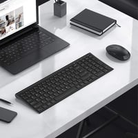 seenda Vezeték Nélküli Billentyűzet és Egér Szett Windows Rendszerhez - Újratölthető, USB Vevőegységgel, Multimédia Gombokkal, AZERTY Kioszt 7