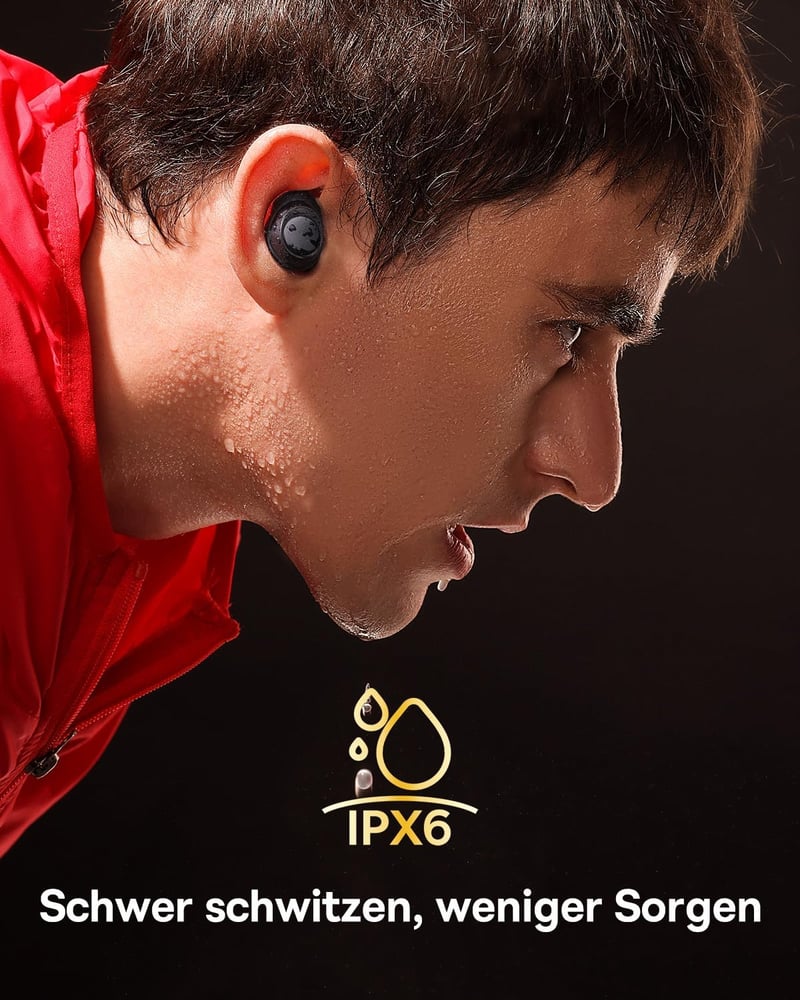 Baseus Bluetooth fülhallgató 48dB ANC, 140 óra üzemidő, IPX6 vízálló, 4 mikrofon