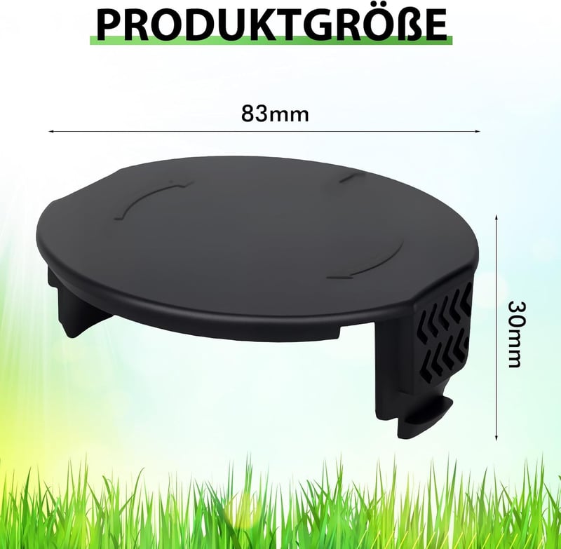 Yweller 1600A01R5J Fűkasza Orsófedél Szett - 4 db Csereburkolat Bosch UniversalGrassCut 18/18-26/18-260 Modellekhez, Tartós Kivitel