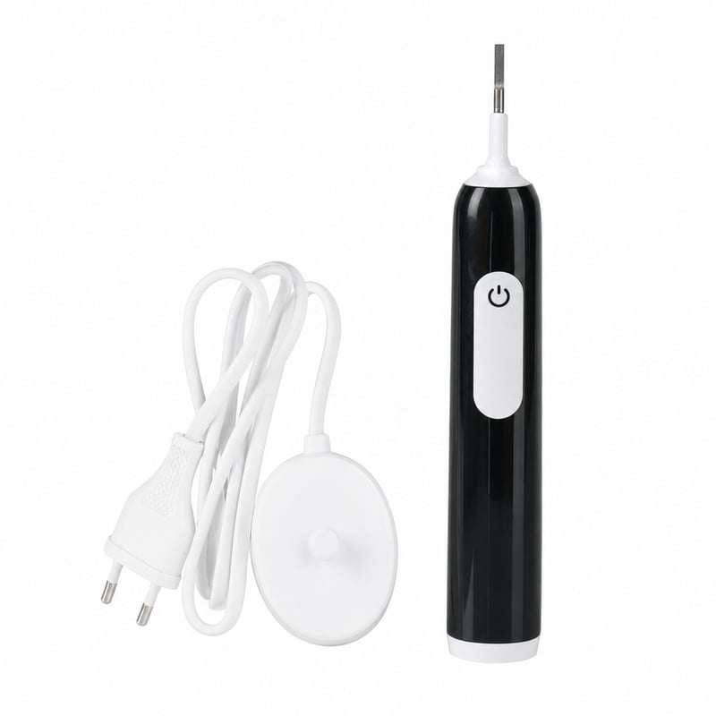 Periuță de dinți electrică Oral-B Pro Series 1 Plus, culoare negru, cu stație de încărcare, capete de schimb — lipsesc 3 capete de periaj (stare: vezi a 2-a imagine)