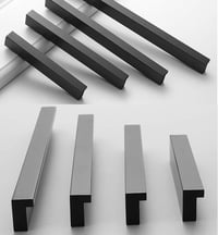 Alumínium L-alakú Szekrényfogantyú Szett 10db, 160mm - Bontott 6