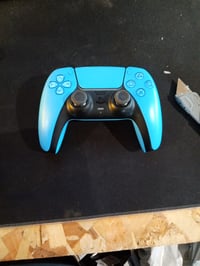 Controller wireless Sony DualSense - culoare Starlight Blue, pentru PS5, stare utilizată — fără cablu de încărcare USB (stare: vezi poza a 2-a) 2