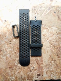 Náhradný športový remienok na inteligentné hodinky Amazfit Active Max 48 mm, čierny silikón, perforovaný priedušný dizajn pre Amazfit Active Max 48 mm 2