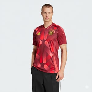 Adidas Njemačka 2025 gostujući navijački dres - bordo - veličina 2XL