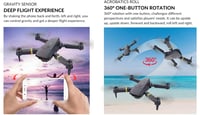 Airon Raptor 8K összecsukható drón 4K kamerával, 120° panoráma és lassított felvétel 5
