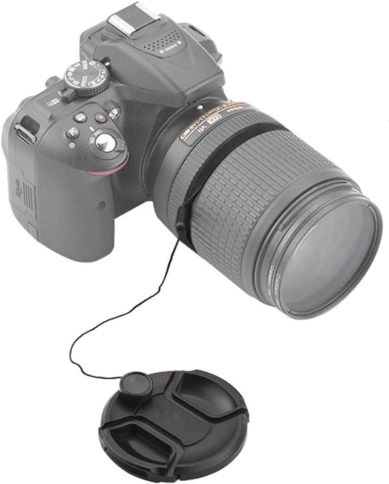 Canon EF-M 15-45mm objektívhez 49mm-es fekete sapka, 2 darabos szett - Bontott