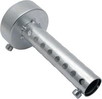 Baceyong 48mm-es Motorkerékpár Kipufogódob Hangtompító, Ezüst 4