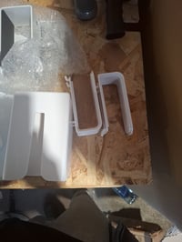 Yahbrra mala polica za knjige, nadogradna polica za stol koja se pričvršćuje, za radni stol 80x95 cm — nedostaju stege za pričvršćivanje (stanje: pogledajte 2. sliku) 4
