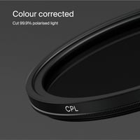 Urth 52mm CPL Polarizáló Szűrő - Vékony, Vízálló, Többrétegű 4