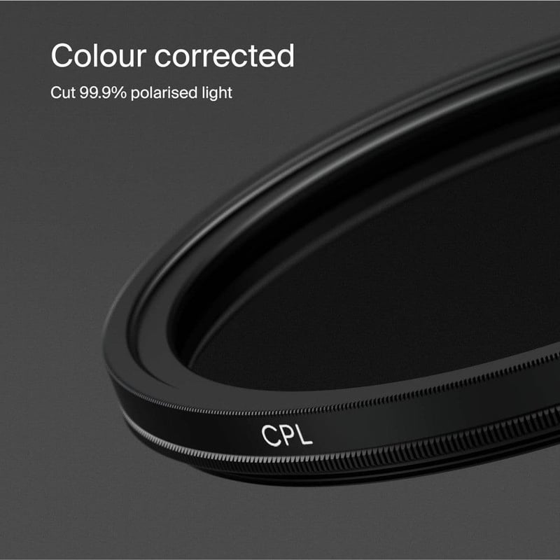 Urth 52mm CPL Polarizáló Szűrő - Vékony, Vízálló, Többrétegű