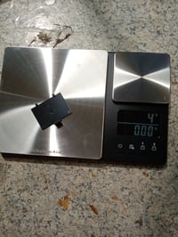 Cântar de bucătărie digital KitchenAid cu două platforme — defect, funcționează parțial: cântarul mai mic nu funcționează (stare: vezi poza nr. 2) 3