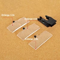 GCDN Csíptethető Nagyító Szemüveg - Átlátszó Akril Lencse Időseknek, Olvasáshoz, Precíziós Munkához - 8,5 cm 7