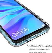 Huawei P30 Lite átlátszó, vékony TPU tok - Uluck sárgulás-gátló védőtok 6