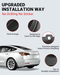 Tesla Model Y Sárvédő Szett 2020-2024 - Fúrás Nélkül Felszerelhető, 4 db-os 3