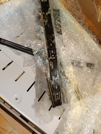 Sertar telescopic extensibil Ventouse, 2 bucăți, 42 cm, pentru dulap de bucătărie — piesă cu adeziv, uzură ușoară (stare: vezi a 2-a fotografie) 2