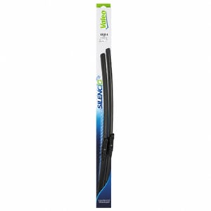 Set metlica brisača Valeo Silencio AquaBlade VA314 750 mm / 730 mm prednje — nedostaje gumeni poklopac, oštećena guma (stanje: vidi 2. sliku)