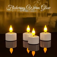 PChero 12 db-os LED teamécses szett, újratölthető, időzítővel, távirányítóval - Halloween, Szilveszter, Karácsony 7
