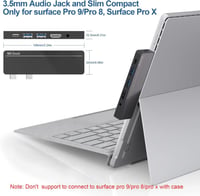 Microsoft Surface Pro 8 Dokkoló: 4K HDMI, LAN, USB 3.0 - Rytaki Pro 8