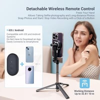 JJC MagSafe szelfibot és állvány iPhone-hoz, Samsunghoz - vezeték nélküli távvezérlővel 3