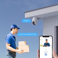 EZVIZ C8c 3K Kültéri WiFi Kamera 5MP Felbontással - 350° Forgatható Biztonsági Kamera Személy/Jármű Érzékeléssel, Színes Éjjellátással és Ké 5