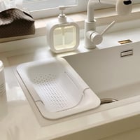 Teleszkópos mosogatótálca szűrő zöldséghez, tésztához - FUFRE 6