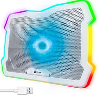 KLIM Ultimate Bianca RGB Laptop Hűtő 11-17" - Új 2024 Gamer Modell, Mac/PS4/PS5/Xbox Kompatibilis 1