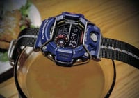 Casio G-Shock kompatibilis 22mm-es nylon óraszíj fém adapterekkel 5