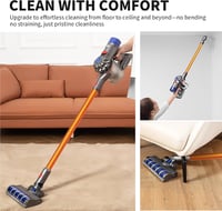 Dyson V7-V15 porszívókhoz arany teleszkópos hosszabbító cső, 72 cm, gyorszáras 5