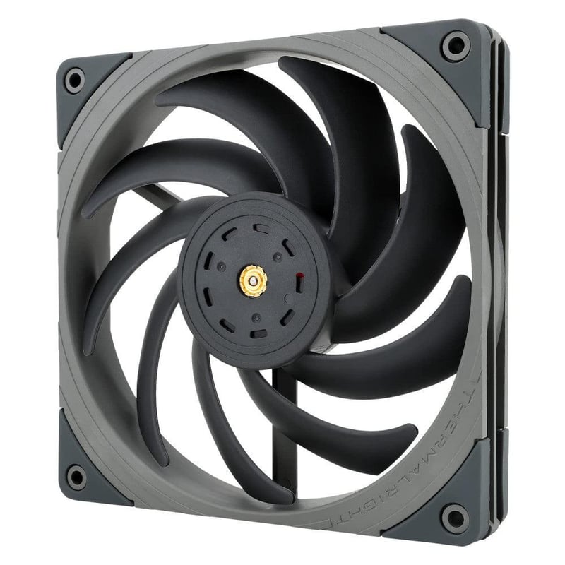 Thermalright TL-B14 140mm PWM CPU hűtőventilátor, szürke - felújított