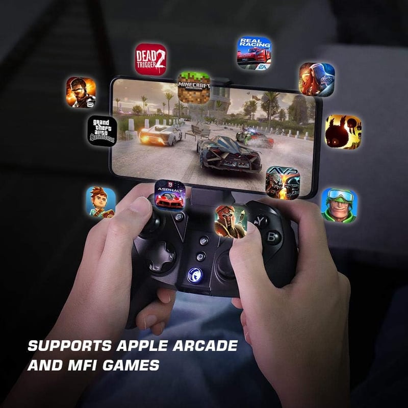 GameSir G4s Bluetooth Vezeték Nélküli Kontroller - Android/Windows/PS3/TV Kompatibilis Játékvezérlő Joystick Beépített Akkumulátorral