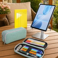 Digitálny pracovný kútik: 2x ochranné sklo + uzamykateľný držiak na tablet + peračník 1