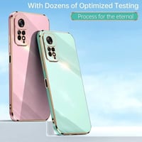 Xiaomi Redmi Note 11 Elegáns Fekete-Arany Védőtok 5