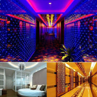 XUNATA RGB LED Szalag 2m, IP65 Vízálló, 230V, 60 LED/m, 24 Gombos Távirányítóval - Beltéri/Kültéri Dekoráció Karácsonyra, Partikra 4