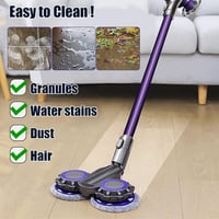Dyson V6 kompatibilis motoros felmosó - Italdos padlótisztító készlet mikrószálas kendővel és víztartállyal 2