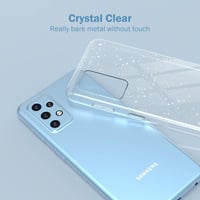 Samsung Galaxy A23 5G Csillogó Védőtok + 2db Üvegfólia Szett 2