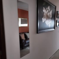TSKDKIT Öntapadós Falitükör 40x30 cm - HD Minőségű Keret Nélküli Üvegtükör Fürdőszobába, Nappaliba, Öltözőbe és Vendég WC-be 8