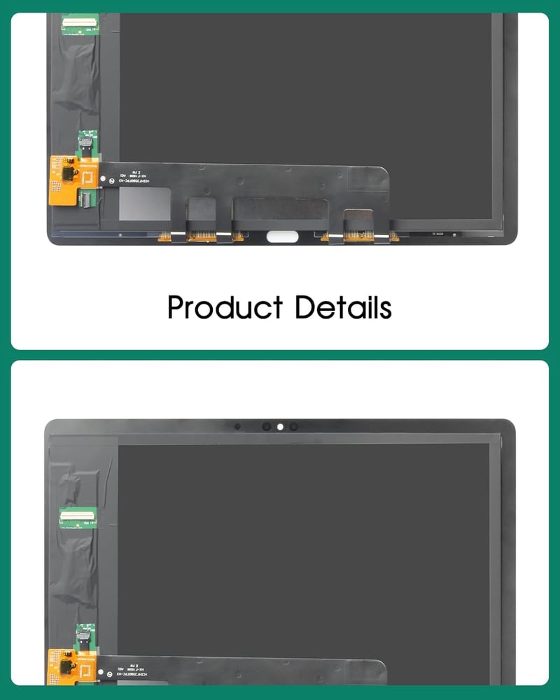 Huawei MediaPad M5 lite 10 LCD kijelző érintőpanellel, fekete - 2018-as modellhez