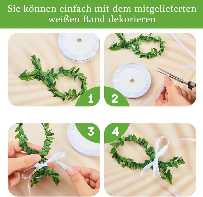 BBTO 10 db-os Hal Alakú Elsőáldozási Dekoráció Szett - Fiúknak és Lányoknak, Rattán Levelekkel, Szalaggal, Asztali Díszítéshez, Keresztelőre