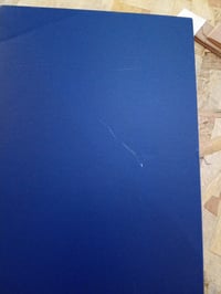 KISPATTI Kék Karton Tárolódoboz Fedéllel és Masnival 30x20x12 cm - Otthoni — 2 sarka nyomott, teteje karcos (állapot: lásd a 2. képet) 3