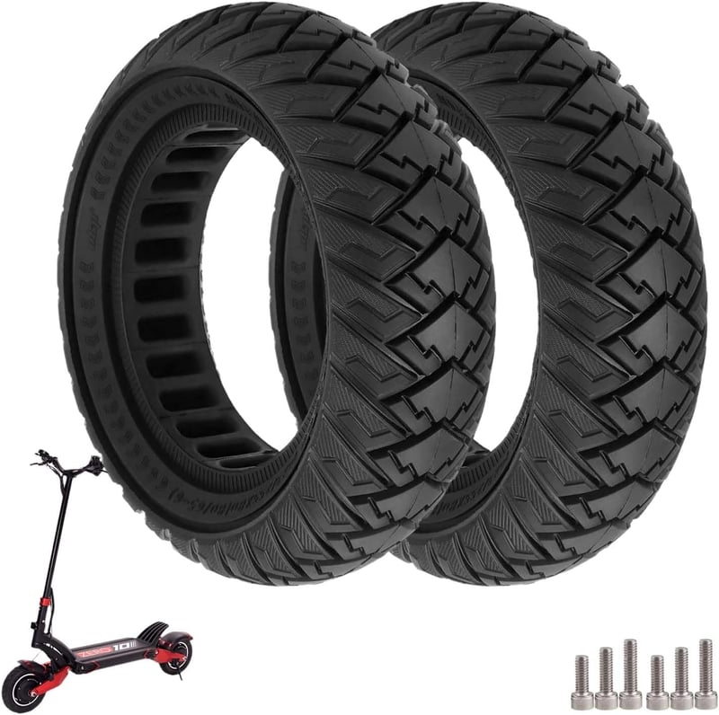 2db  Prodrocam 10x3 Defektmentes Tömörgumi Elektromos Roller Kerék - 255x80mm (80/65-6) Joyor Y8-S/Kukirin G2 Max/Kugoo M4 Pro Kompatibilis, 